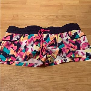 Roxy shorts multi color medium!
